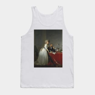 Portrait of Antoine-Laurent Lavoisier and His Wife by Jacques-Louis David Tank Top